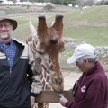 321-0118 Safari Park - Giraffe with Dick and Lois